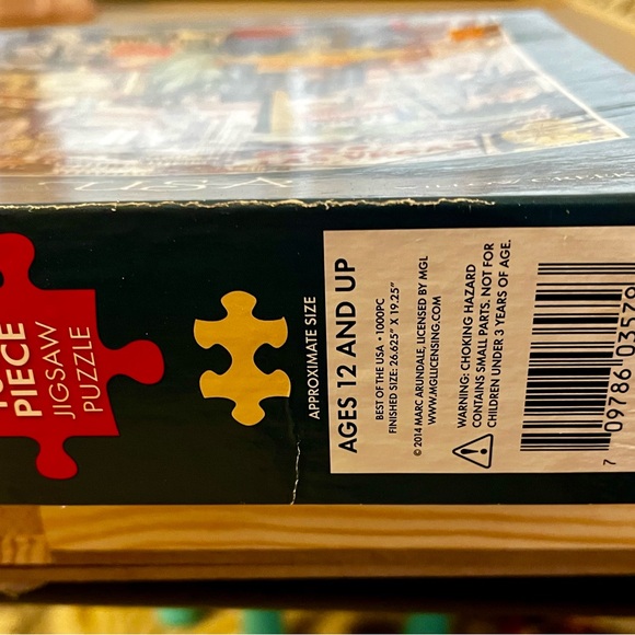 WILLOW CREEK Best of the USA
Jigsaw Puzzle 19" x 26" 1000 Pieces
- Complete - Picture 3 of 4